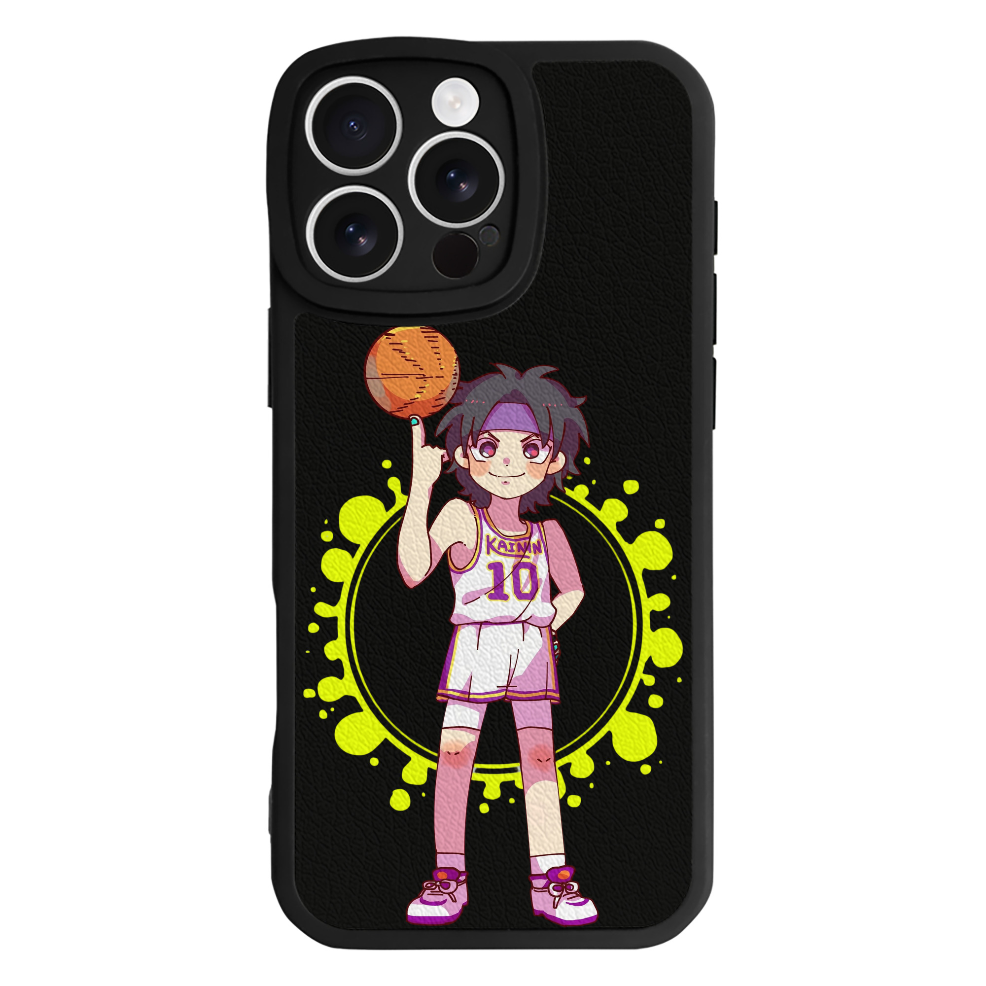 （画像用） SLAM DUNK／スラムダンク 【iPhone 16シリーズ対応】シリコンスマホケース（レザー調） 材質：シリコン